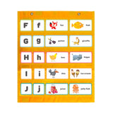 Whiteboard Magnet Hanging Bag Teaching Supplies, Blue, Red, Yellow, Green