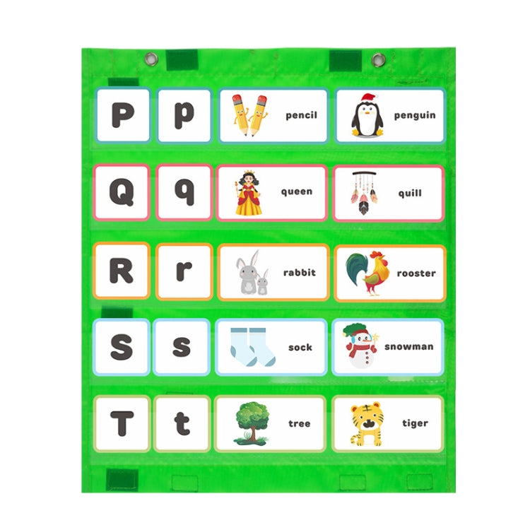 Whiteboard Magnet Hanging Bag Teaching Supplies, Blue, Red, Yellow, Green