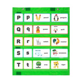 Whiteboard Magnet Hanging Bag Teaching Supplies, Blue, Red, Yellow, Green