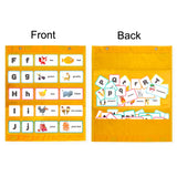 Whiteboard Magnet Hanging Bag Teaching Supplies, Blue, Red, Yellow, Green