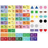 Recognize Color Alphabet Graphic Cards Dice Card, Dice Card
