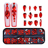 12 Grid Flat Bottom Shaped Nail Rhinestones Nail Decoration, 01, 02, 03, 04, 05, 06, 07, 08, 10, 11, 12, 13, 14, 15, 16, 18, 19, 20, 21, 22, 23, 24, 25, 26, 28 24