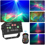 T10 Voice-Controlled Mini Stage Laser Light Atmosphere Light With Remote Control Default Title