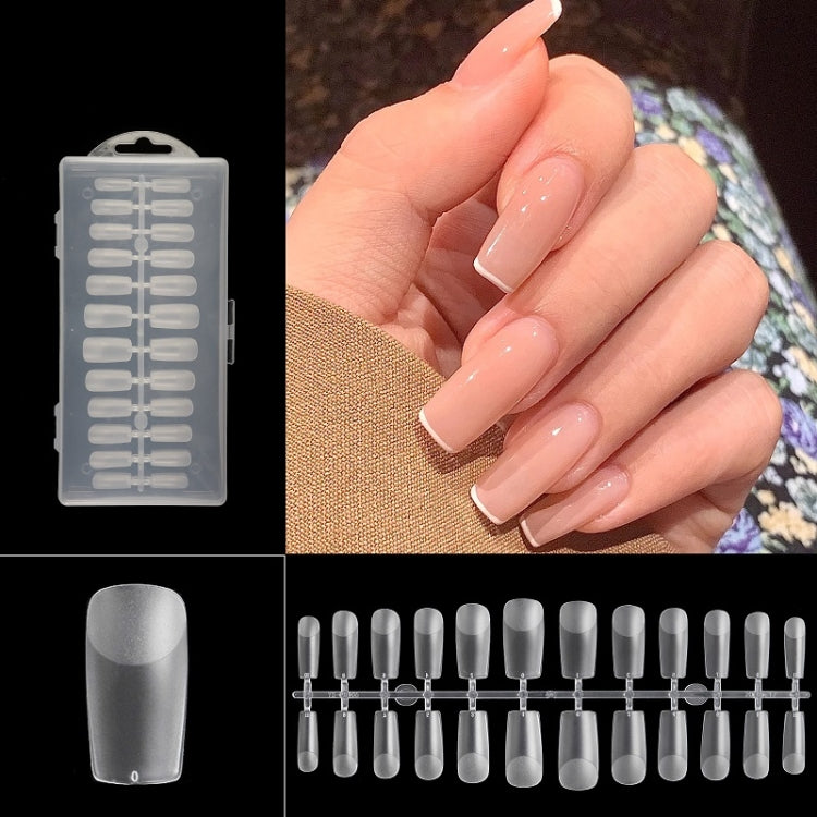 240 PCS Extended Manicure No-Engraving Frosted Thin Nail Piece, WH-106, WH-107, WH-107 Single Number 5-9, WH-108, WH-108 Single Number 5-9, Wh-109, WH-109 Single Number 5-9, WH-110 WH-106