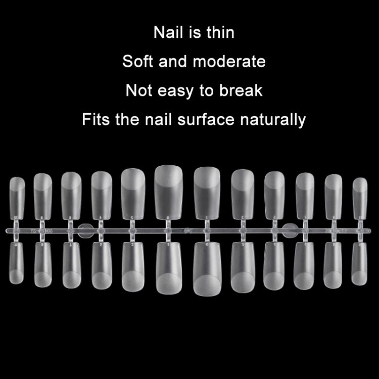 240 PCS Extended Manicure No-Engraving Frosted Thin Nail Piece, WH-106, WH-107, WH-107 Single Number 5-9, WH-108, WH-108 Single Number 5-9, Wh-109, WH-109 Single Number 5-9, WH-110