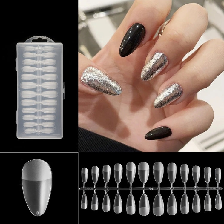 240 PCS Extended Manicure No-Engraving Frosted Thin Nail Piece, WH-106, WH-107, WH-107 Single Number 5-9, WH-108, WH-108 Single Number 5-9, Wh-109, WH-109 Single Number 5-9, WH-110 Wh-109
