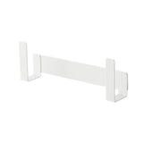 Wall-Mounted Carbon Steel Integrated Pot Lid Holder Kitchen Cutting Board Rack, Black, White White