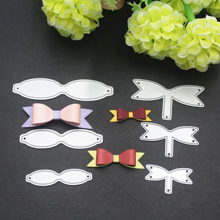 Bow Knot Metal Embossing Cutting Die Set, Bow Knot