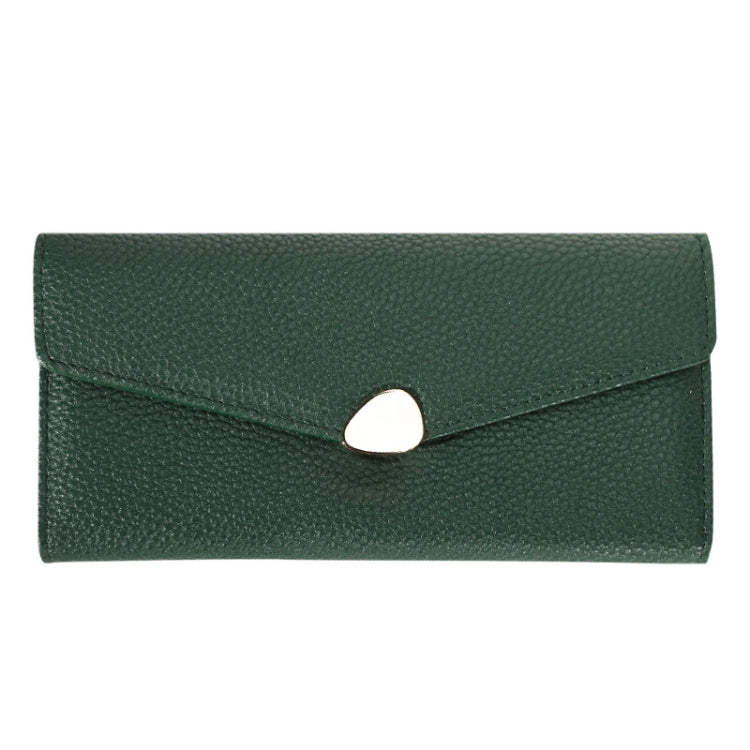 87P Litchi Pattern Multifunctional Large Capacity Wallet Phone Bag, Yellow, Green, Blue, Black, Pink, Red Wine, Brown