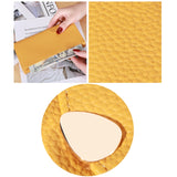 87P Litchi Pattern Multifunctional Large Capacity Wallet Phone Bag, Yellow, Green, Blue, Black, Pink, Red Wine, Brown