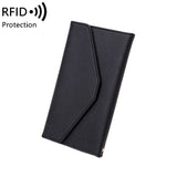 1655 RFID Anti-magnetic Anti-theft Passport Bag Document Bag Card Bag, Black, Orange, Deep Blue, Red, Pink, Dark Green, Light Green, Royal Blue, Rose Red, Grass Green