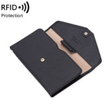 1655 RFID Anti-magnetic Anti-theft Passport Bag Document Bag Card Bag, Black, Orange, Deep Blue, Red, Pink, Dark Green, Light Green, Royal Blue, Rose Red, Grass Green