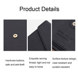 1655 RFID Anti-magnetic Anti-theft Passport Bag Document Bag Card Bag, Black, Orange, Deep Blue, Red, Pink, Dark Green, Light Green, Royal Blue, Rose Red, Grass Green