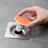 Sewer Deodorant Magnetic Suction Floor Drain Cover, Size:, 3cm (White), 3cm (Orange), 3cm (Green)