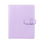 3 Inch PU Leather Retro Photo Album Photo Storage Commemorative Book, White, Pink, Purple, Blue, Black, Brown Purple