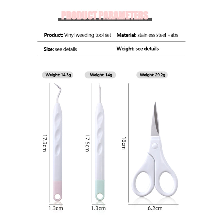Vinyl Weeding Tool Set DIY Silhouette Embossed Engraving Tool, 5 In 1, 6 In 1, 5 In 1+Cutting Pad, 6 In 1+Cutting Pad, 5 In 1+Recycler+Bag, 6 In 1+Recycler+Bag, 5 In 1+Recycler+Pen Holder, 6 In 1+Recycler+Pen Holder