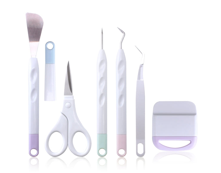Vinyl Weeding Tool Set DIY Silhouette Embossed Engraving Tool, 5 In 1, 6 In 1, 5 In 1+Cutting Pad, 6 In 1+Cutting Pad, 5 In 1+Recycler+Bag, 6 In 1+Recycler+Bag, 5 In 1+Recycler+Pen Holder, 6 In 1+Recycler+Pen Holder 6 In 1
