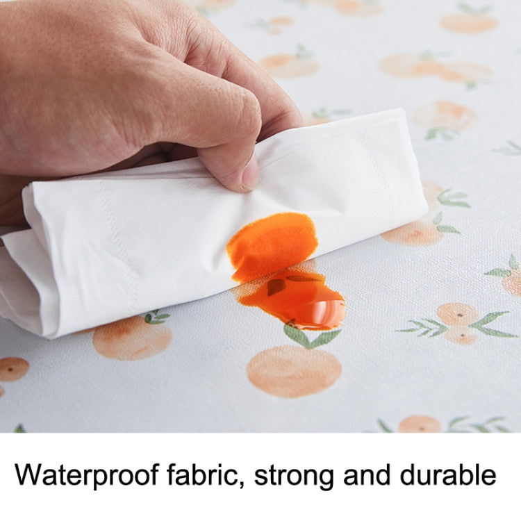 Rural Farm PVC Paper Waterproof Oil Wash Desktop Table Cloth, 120x180cm, 140x140cm, 140x180cm, 140x200cm, 140x220cm
