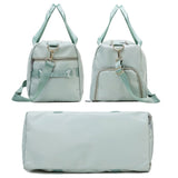 20200 Large Capacity Waterproof Sports Fitness Messenger Bag, Size:, S (Black), S (Pink), S (Wine Red), S (Light Purple), S (Fruit Green), S (Light Blue), S (Dark Blue), L (Light Grey), L (Pink), L (Taro Purple), L (Light Blue), L (Fruit Green), L (Bla...