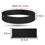 Running Waist Bag Invisible Outdoor Marathon Phone Storage Belt, Black, Pink, Navy