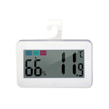 HT-6S Indoor Electron Temperature And Humidity Color Digital Display Mini Home Thermometer, Temperature And Humidity White, Temperature And Humidity Black Temperature And Humidity White White