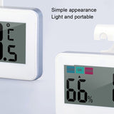 HT-6S Indoor Electron Temperature And Humidity Color Digital Display Mini Home Thermometer, Temperature And Humidity White, Temperature And Humidity Black