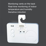 HT-6S Indoor Electron Temperature And Humidity Color Digital Display Mini Home Thermometer, Temperature And Humidity White, Temperature And Humidity Black