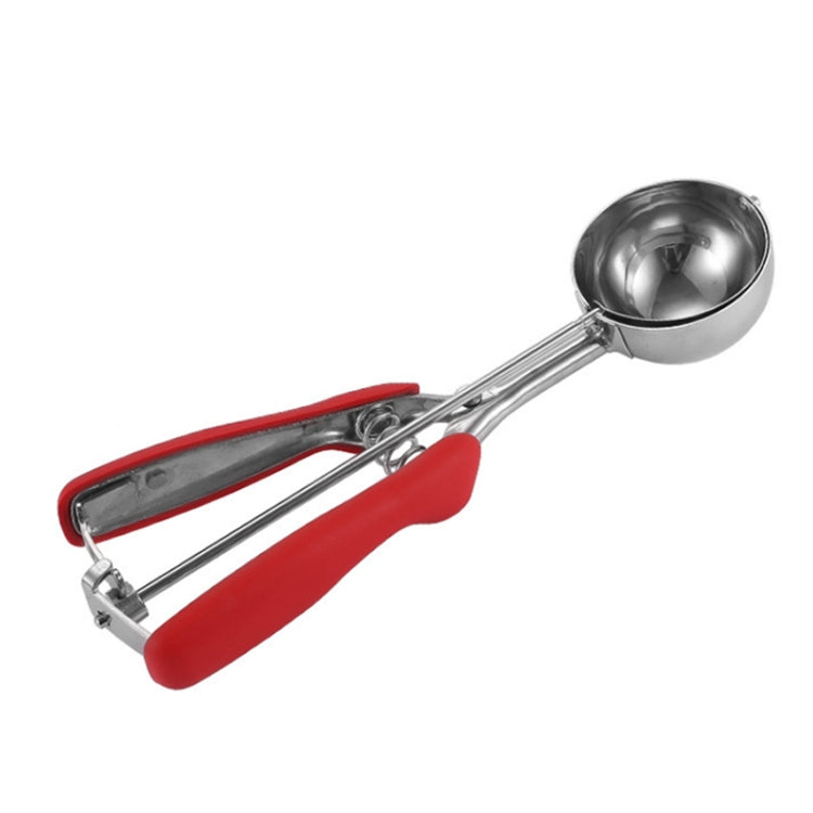 304 Stainless Steel Silicone Handle Ice Cream Scoop, Diameter, 4cm, 5cm, 6cm 5cm