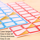 2 Bags Handwritten Self-adhesive Small Label Stickers, 4608 Red 50x28mm, 4608 Blue 50x28mm, 4621 Red 26x15mm, 4621 Blue 26x15mm, 4622 Red 28x20mm, 4622 Blue 28x20mm, 4623 Red 28x20mm, 4623 Blue 28x20mm, 4625 Red 37x25mm, 4625 Blue 37x25mm              ...
