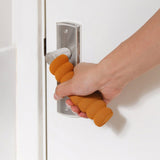 2 PCS Anti-static Bedroom Door Handle Anti-collision Cover, 13.5x3.5cm