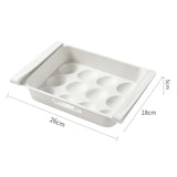 Refrigerator Drawing Egg Fruit Vegetable Storage Box, Drawing