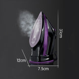 2400W Household Wireless Iron Handheld Steam Iron Garment Steamer,EU Plug, 2400W Purple, 2400W Green