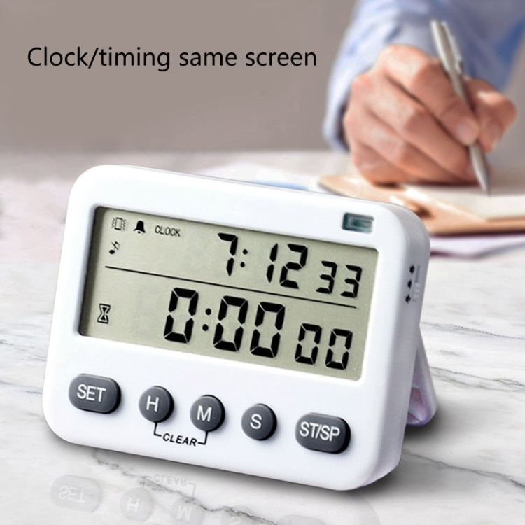 YS-218 Digital Timer 99-Hour Positive Countdown Reminder, Style:, No Vibration, With Vibration