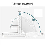 42-speed Adjustable Nursing Chair Folding Backrest Lumbar Support, Pink, Blue, Green, Gray