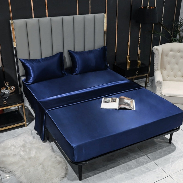 1 Pairs Ice Silk Pillowcase Home Textile Bedding, Size:, 50x75cm, 50x90cm