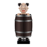 Wooden Barrels Automatic Ejection Cigarette Cases Spoof Toys, Strange Uncle, Santa Claus Strange Uncle
