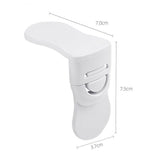 10 PCS Child Safety Lock Baby Anti-pinch Hand Protection Lock, Right Angle