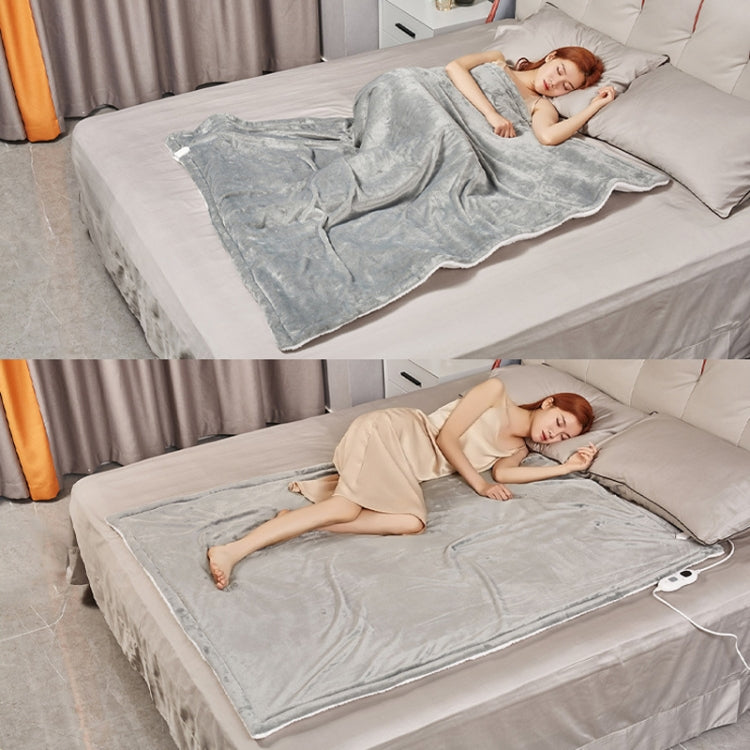 152x127cm Flannel 3-Speed Temperature Adjustable Heating Blanket, 152x127cm US Plug, 152x127cm EU Plug