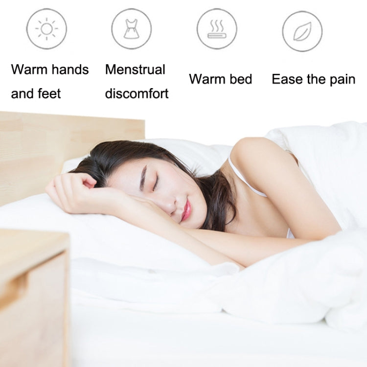 U-shaped PVC Hot Compress Shoulder And Neck Explosion-proof Water Injection Hot Water Bag, Blue + Gray Crystal, Blue + Navy Crystal, Blue + Green Snowflake Knitted, Blue + Gray Knitted, Blue + Cyan Knitted, Blue Light Cyan Knitted                      ...