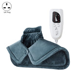 Electric Heated Thermal Shawl On The Back And The Neck, UK Plug (Creamy-white), EU Plug (Creamy-white), US Plug (Creamy-white), AU Plug (Creamy-white), UK Plug (Dark Gray), EU Plug (Dark Gray), AU Plug (Dark Gray)