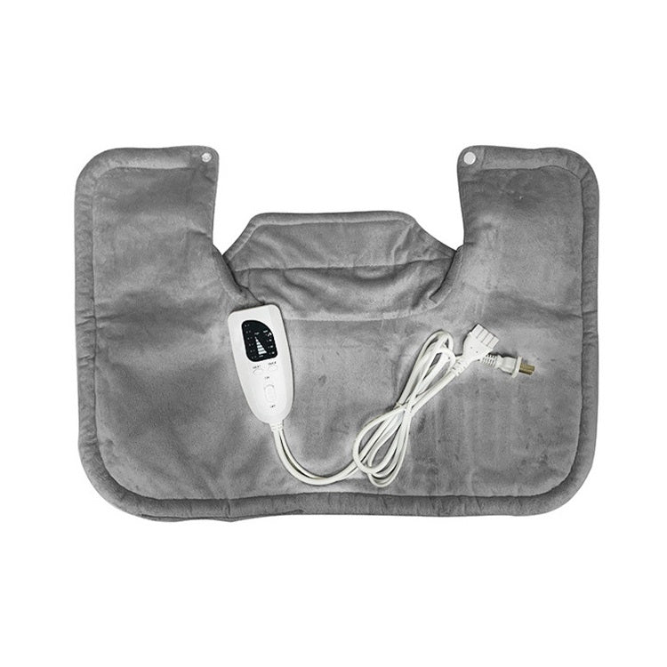 Electric Heated Thermal Shawl On The Back And The Neck, UK Plug (Creamy-white), EU Plug (Creamy-white), US Plug (Creamy-white), AU Plug (Creamy-white), UK Plug (Dark Gray), EU Plug (Dark Gray), AU Plug (Dark Gray)