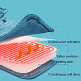 Electric Heated Thermal Shawl On The Back And The Neck, UK Plug (Creamy-white), EU Plug (Creamy-white), US Plug (Creamy-white), AU Plug (Creamy-white), UK Plug (Dark Gray), EU Plug (Dark Gray), AU Plug (Dark Gray)