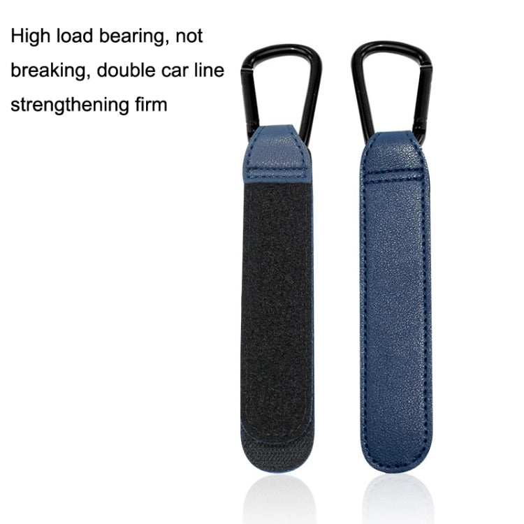 2 PCS Simple Multifunctional Electric Vehicle Bicycle Aluminum Alloy Climbing Buckle, Royal Blue, Black, Brown, Coffee, Light Purple, Grey