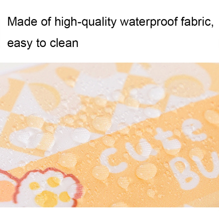 A22 Large-Capacity Cute Cartoon Pattern Pen Bag Stationery Storage Bag, Black, Pink, Yellow, Blue