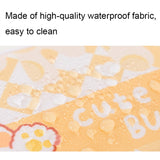 A22 Large-Capacity Cute Cartoon Pattern Pen Bag Stationery Storage Bag, Black, Pink, Yellow, Blue