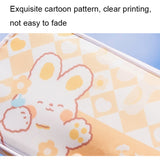 A22 Large-Capacity Cute Cartoon Pattern Pen Bag Stationery Storage Bag, Black, Pink, Yellow, Blue