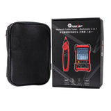 Rechargeable Adjustable Network Cable Tester Wire Tracker POE Cable Tester, ET618 (Red), ET616 (Red)