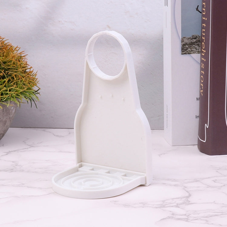 Foldable Laundry Detergent Drip Catcher Tray Cup Holder Soap Dispenser Gadget, White, Black, Yellow, Red