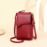Shoulder Crossbody Bag Large Capacity Ladies Long Purse Mobile Phone Bag, Style 3 Yellow, Style 3 Red, Style 3 Pink