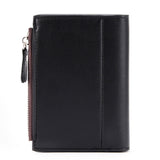 BEEDOVR 9902 Men Short Wallet Multi-card Zipper ID Bag, BEEDOVR 9902 Black, BEEDOVR 9902 Brown